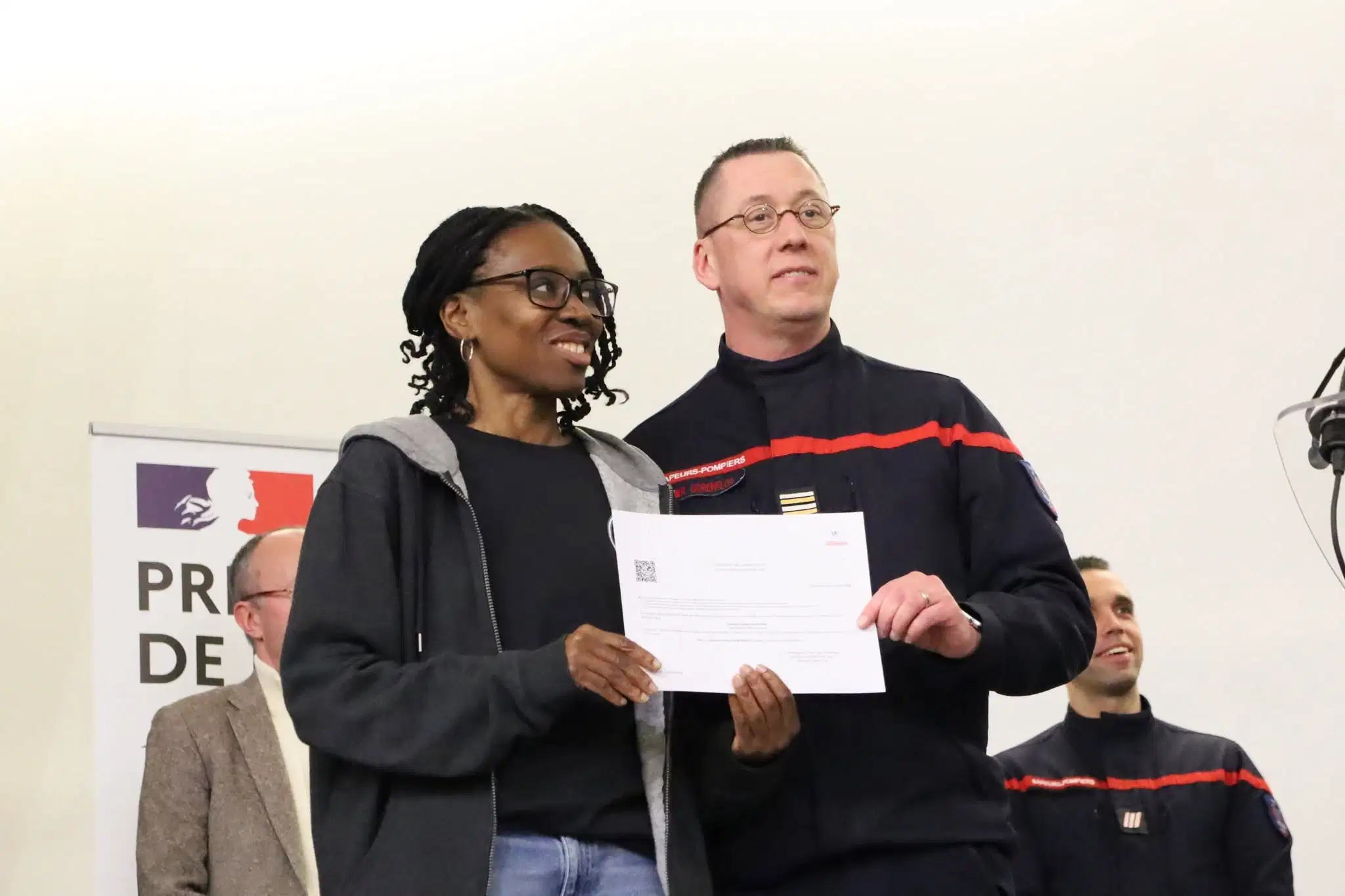 Action citoyenne et formation aux premiers secours de l’UDSP60 à Méru